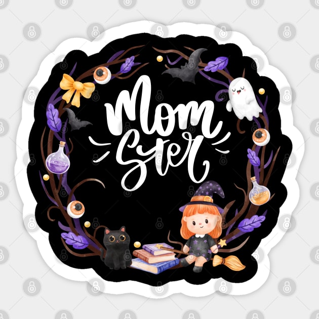 Momster - Halloween couple Sticker by Barts Arts